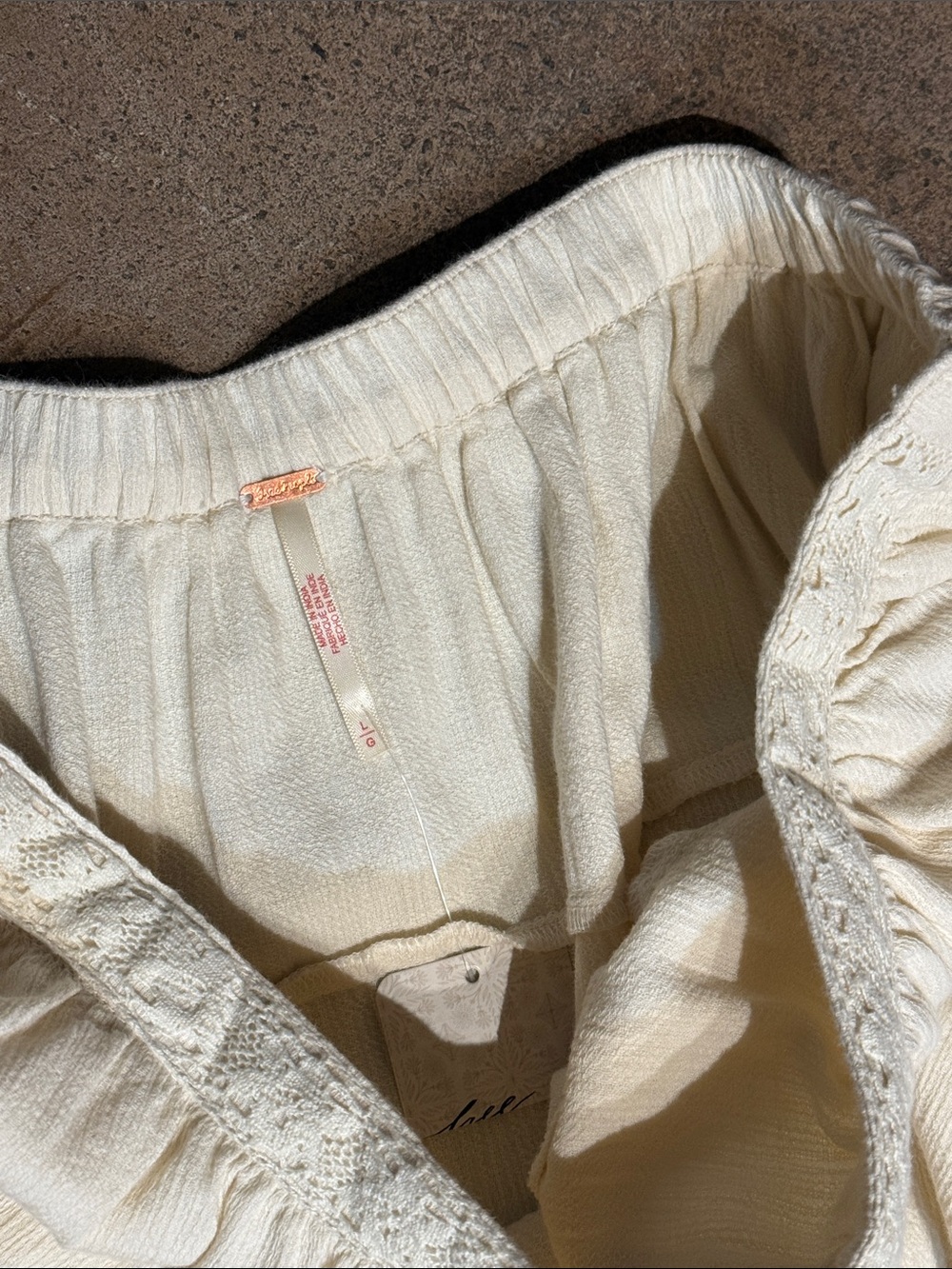 Free People Lady Tulip Ruffle Mini skirt - Picture 3 of 4